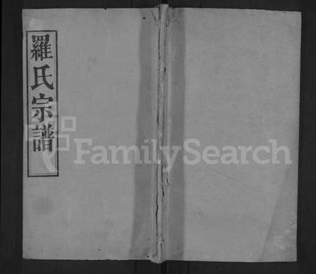 湖北罗氏族谱-罗氏宗谱 [16卷,首2卷](别名：Luo Shi Zong Pu、罗氏宗谱、Luo Family Genealogy from Hubei Province China).pdf电子版