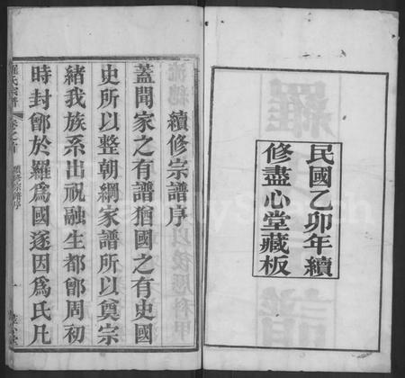 湖北罗氏族谱-罗氏宗谱 [16卷,首2卷](别名：Luo Shi Zong Pu、罗氏宗谱、Luo Family Genealogy from Hubei Province China).pdf电子版插图2