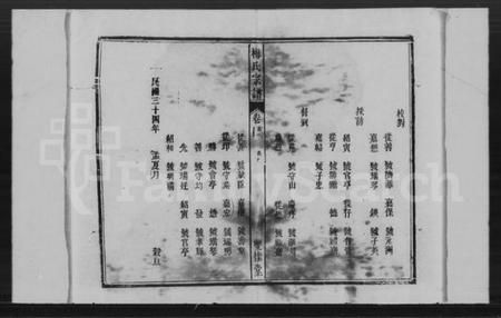 湖北梅氏族谱-梅氏宗谱 [24卷,首4卷](梅氏七修宗谱).pdf电子版插图3