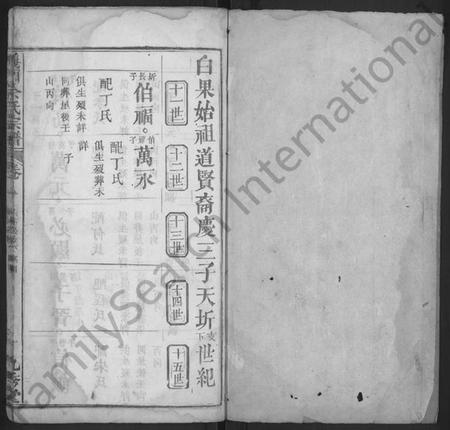 湖北佘氏族谱-义门佘氏宗谱 [10卷,含卷首](别名：佘氏宗谱).pdf电子版插图1