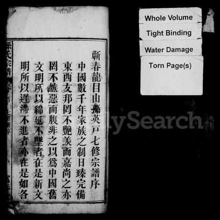 湖北孙氏族谱-孙氏宗谱 [系图4卷,世传22卷,首2卷](别名：蕲春龙目山孙英户七修宗谱、孙氏七修宗谱).pdf电子版插图2