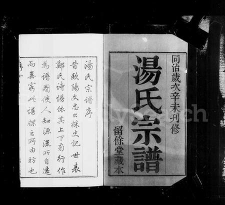 江苏汤氏族谱-暨阳汤氏宗谱 [37卷,含卷首,附家藏集选5卷](别名：汤氏宗谱).pdf电子版插图4