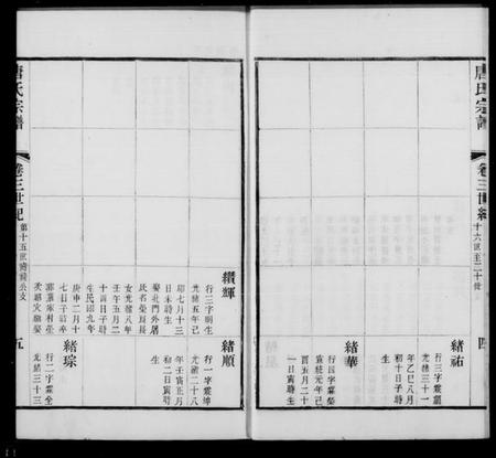 江苏唐氏族谱-毘陵唐氏宗谱 [9卷,首末各1卷](别名：唐氏宗谱).pdf电子版插图4