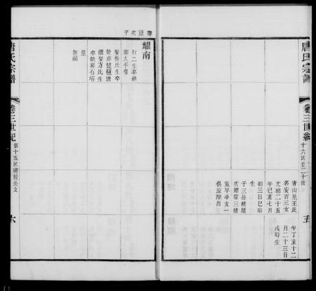 江苏唐氏族谱-毘陵唐氏宗谱 [9卷,首末各1卷](别名：唐氏宗谱).pdf电子版插图5