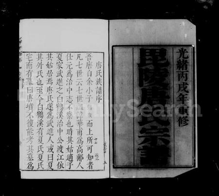 江苏唐氏族谱-毘陵唐氏家谱(别名：唐氏家谱).pdf电子版插图4