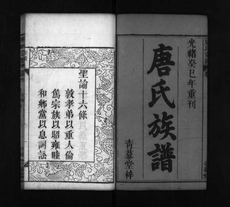湖北唐氏族谱-唐氏宗谱 [7卷,首3卷](别名：Tang Shì Zong Pu、唐氏宗谱).pdf电子版插图2