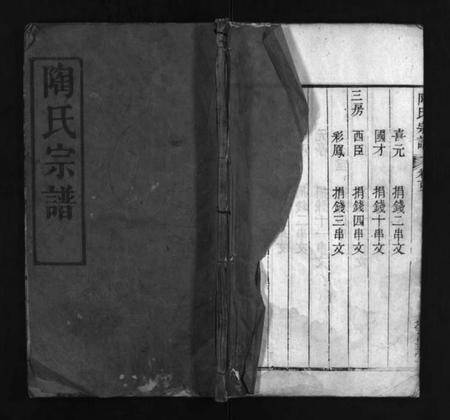 湖北陶氏族谱-陶氏宗谱 [4卷,首2卷](别名：陶氏续修宗谱、Tao Shi Zong Pu、陶氏宗谱).pdf电子版插图1