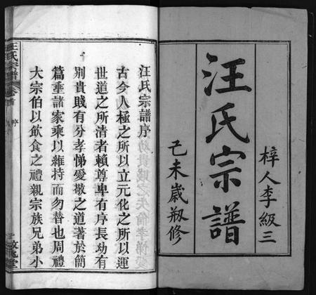 湖北汪氏族谱-汪氏宗谱[5卷,首2卷](别名：Wang Shi Zong Pu).pdf电子版插图2
