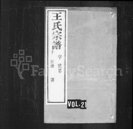 江苏王氏族谱-延政王氏宗谱 [14卷,首1卷](别名：王氏宗谱).pdf电子版插图1