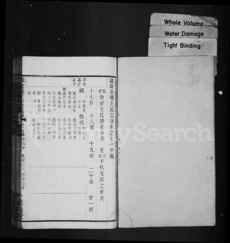 江苏王氏族谱-毘陵魏墅金台王氏宗谱 [残卷](别名：魏墅金台王氏宗谱).pdf电子版插图2