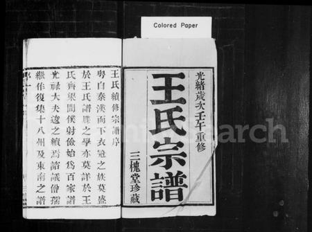 江苏王氏族谱-王氏宗谱 [10卷](别名：毘陵王氏续修宗谱).pdf电子版插图1