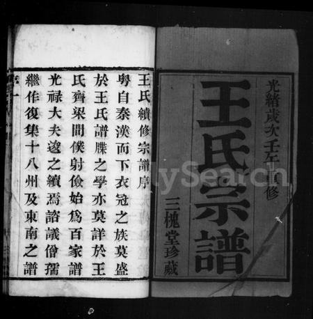 江苏王氏族谱-王氏宗谱 [10卷](别名：毘陵王氏续修宗谱).pdf电子版插图2