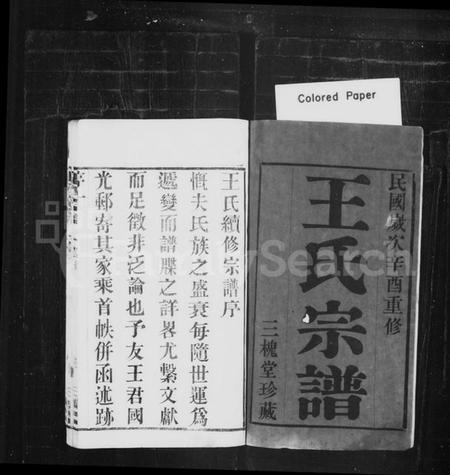 江苏王氏族谱-王氏宗谱 [10卷](别名：毘陵王氏续修宗谱).pdf电子版插图1