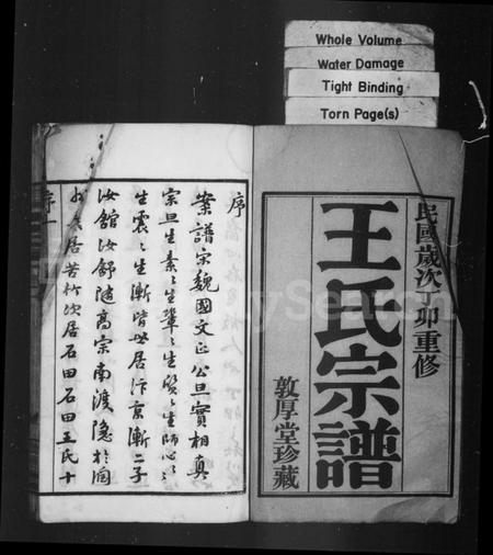 江苏王氏族谱-王氏宗谱 [22卷](别名：晋陵王氏宗谱).pdf电子版插图2