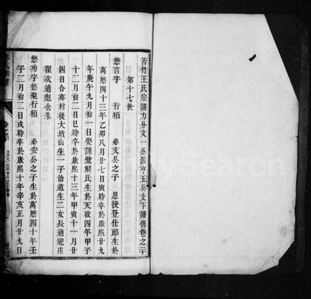 江苏王氏族谱-苦竹王氏宗谱 [残卷](王氏宗谱).pdf电子版插图2