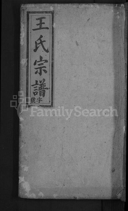 湖北王氏族谱-王氏宗谱 [15卷,末1卷](别名：王氏三槐祠宗谱).pdf电子版