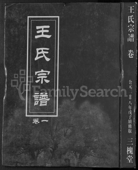 湖北王氏族谱-王氏宗谱 [74卷](别名：Wang Shi Zong Pu).pdf电子版