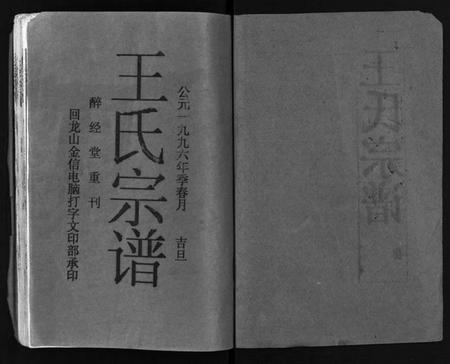 湖北王氏族谱-王氏宗谱 [12卷,首3卷](别名：Wang Shi Zong Pu).pdf电子版插图2