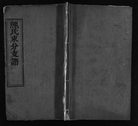 湖北熊氏族谱-熊氏东分支谱 [10卷](别名：重编熊氏东分支谱、熊氏支谱、Xiong Shi Dong Fen Zhi Pu、熊氏东分支谱).pdf电子版插图1