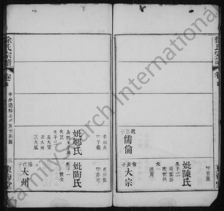 中国徐氏族谱-阳逻徐氏宗谱(别名:徐氏宗谱).pdf电子版插图3 中国徐氏族谱-阳逻徐氏宗谱(别名:徐氏宗谱).pdf电子版插图3