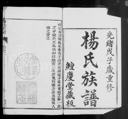 江苏杨氏族谱-京江杨氏宗谱 [10卷](别名：杨氏宗谱).pdf电子版插图4