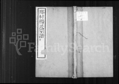 江苏杨氏族谱-邢村杨氏宗谱 [22卷](别名：毘陵邢村杨氏十修宗谱).pdf电子版