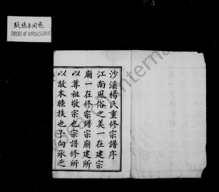 江苏杨氏族谱-沙溪杨氏宗谱 [20卷](别名：溧阳沙溪杨氏宗谱、杨氏宗谱).pdf电子版插图4