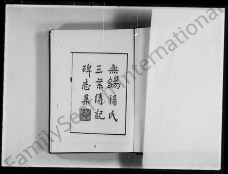 江苏杨氏族谱-无锡杨氏三叶传记碑志集(近代中国史料丛刊).pdf电子版插图3