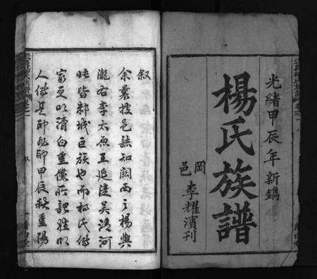 湖北杨氏族谱-宏农杨氏族谱 [14卷](别名：Hong Nong Yang Shi Zu Pu、宏农杨氏族谱).pdf电子版插图2