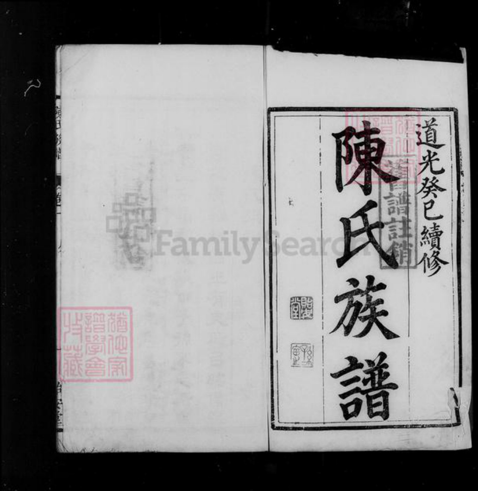 江苏省镇江市陈氏贻安堂族谱-陈氏族谱 [4卷,另套4册4卷].pdf电子版插图4