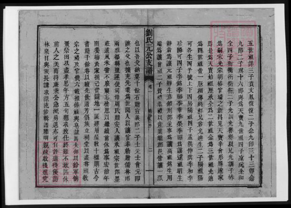 江西省吉安市安福县刘氏族谱-刘氏元公支谱.pdf电子版插图4 江西省吉安市安福县刘氏族谱-刘氏元公支谱.pdf电子版插图4