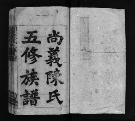 湖南陈氏族谱-尚义陈氏五修族谱 [64卷,含首1卷].pdf电子版插图1