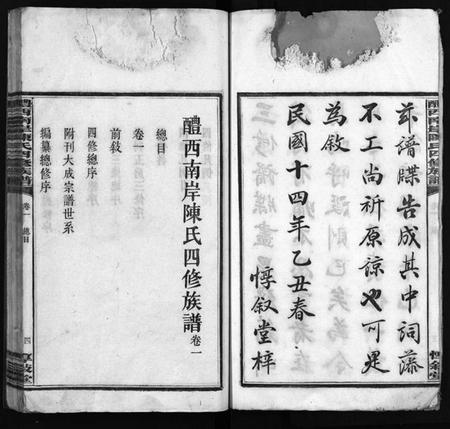 湖南陈氏族谱-醴西南岸陈氏四修族谱 [15卷].pdf电子版插图3