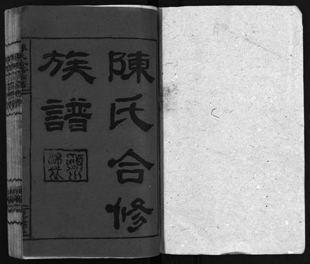 湖南陈氏族谱-陈氏合修族谱 [35卷,首1卷].pdf电子版插图1