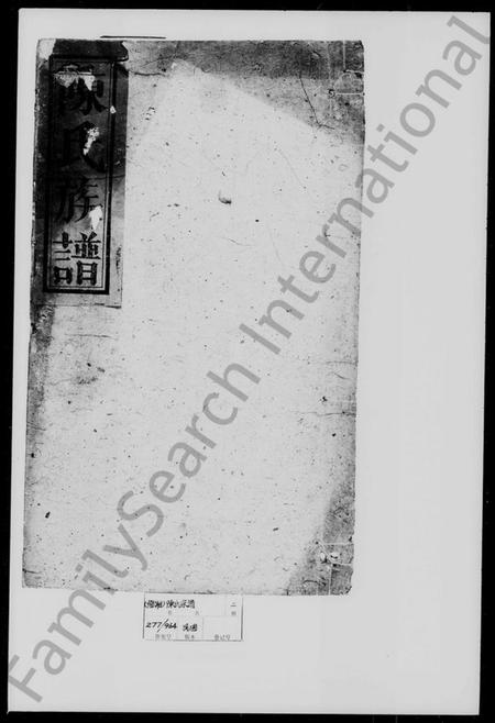 湖南陈氏族谱-陈氏宗谱 [2卷].pdf电子版插图1