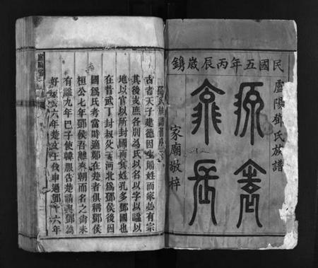 湖南邓氏族谱-卢阳邓氏族谱 [不分卷].pdf电子版插图1