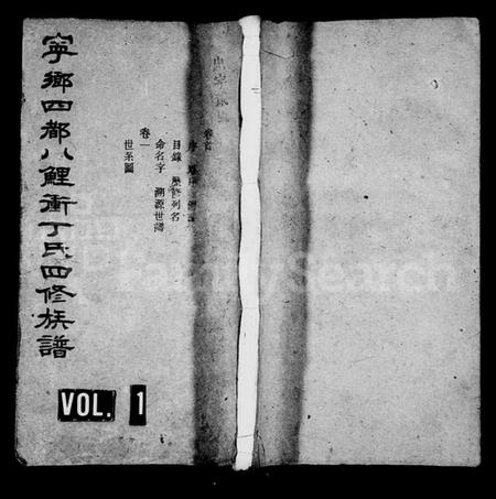 湖南丁氏族谱-宁乡丁氏四修族谱 [9卷,首末各1卷].pdf电子版