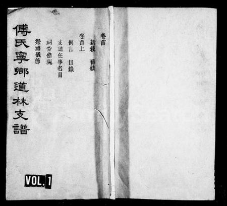 湖南傅氏族谱-傅氏支谱 [12卷,首1卷].pdf电子版插图1