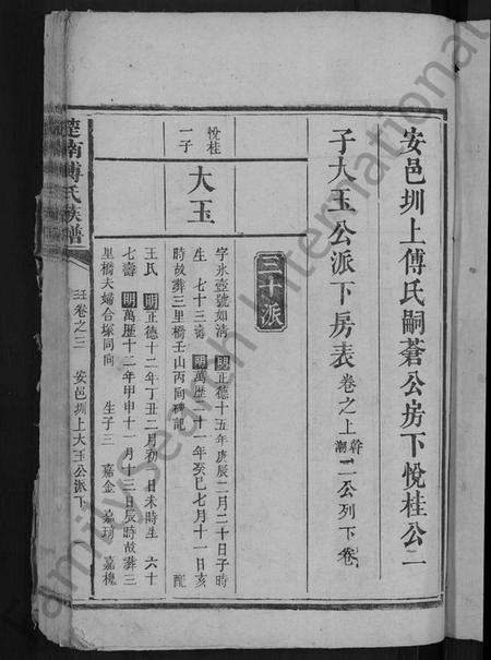 湖南傅氏族谱-楚南傅氏族谱 [残卷].pdf电子版插图3