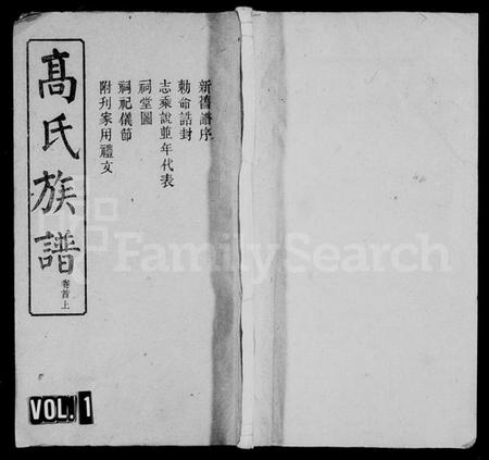 湖南高氏族谱-高氏族谱 [25卷,首3卷].pdf电子版插图1