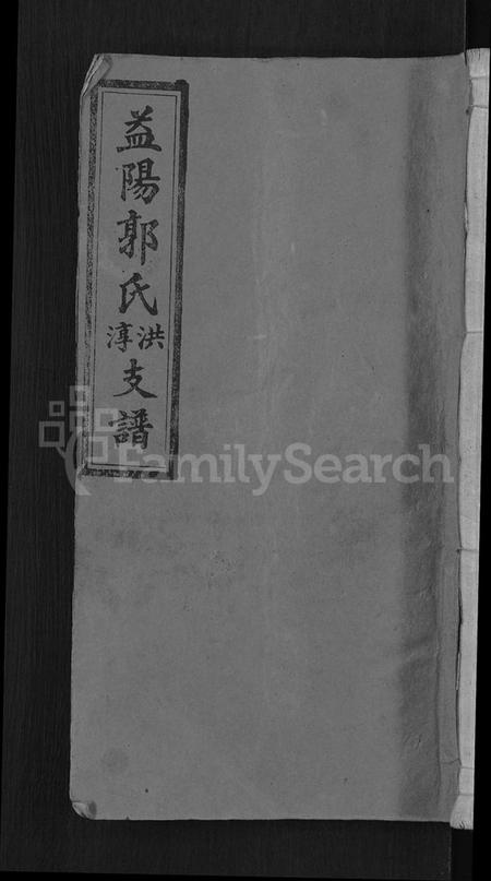 湖南郭氏族谱-资阳郭氏洪淳支谱 [30卷,首1卷].pdf电子版