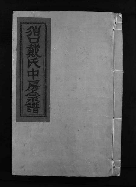 江西戴氏族谱-谯国戴氏宗谱 [3卷].pdf电子版插图1