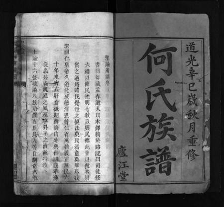 湖南何氏族谱-何氏族谱 [1卷,首2卷].pdf电子版插图2