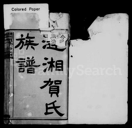 湖南贺氏族谱-涟湘贺氏族谱 [21卷,首1卷].pdf电子版插图2