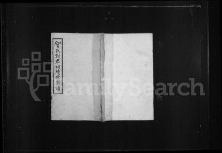 湖南贺氏族谱-贺氏政公宗谱 [14卷,首3卷].pdf电子版插图1