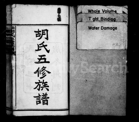 湖南胡氏族谱-胡氏五修族谱 [13卷,首1卷].pdf电子版插图2