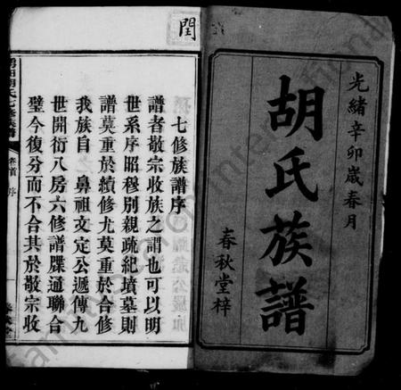 湖南胡氏族谱-胡氏族谱 [12卷,首1卷].pdf电子版插图3