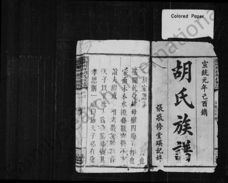 湖南胡氏族谱-胡氏族谱 [5卷,及卷首].pdf电子版插图2