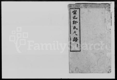 湖南许氏族谱-许氏三修支谱 [12卷,首1卷].pdf电子版插图1