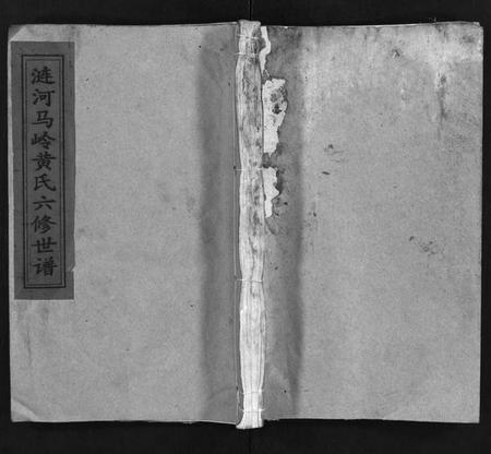 湖南黄氏族谱-涟河马岭黄氏六修世谱[卷数不详].pdf电子版插图1